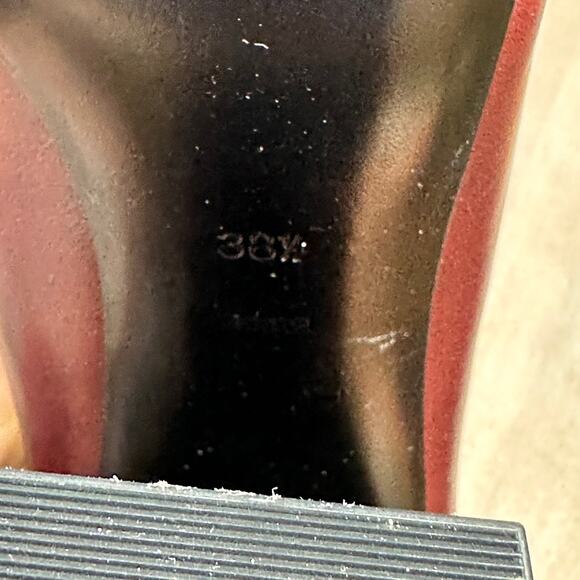 Alexander Wang Kim Oxblood Womens Boots Size 38.5 EU Burgundy Boot RARE - Picture 12 of 16